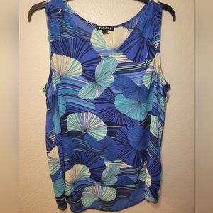 Roz & Ali cute floral tank top